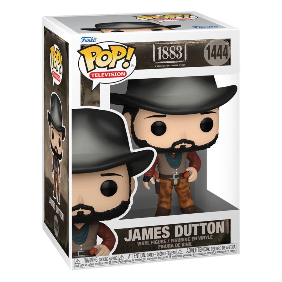 1883 James Dutton Pop! Vinyl Figure - Funko Pop! Collectible from Yellowstone TV Series - Perfect for Fans, Display & Gifts