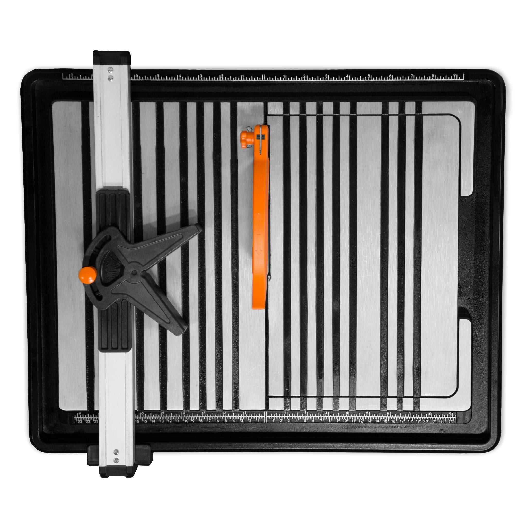 WEN 71707 6.5Amp 7-Inch Portable Wet Tile Saw with Adjustable Fence & Miter Gauge - Perfect for Bathroom Renovations, Kitchen Backsplash & DIY Floor Tile Cutting