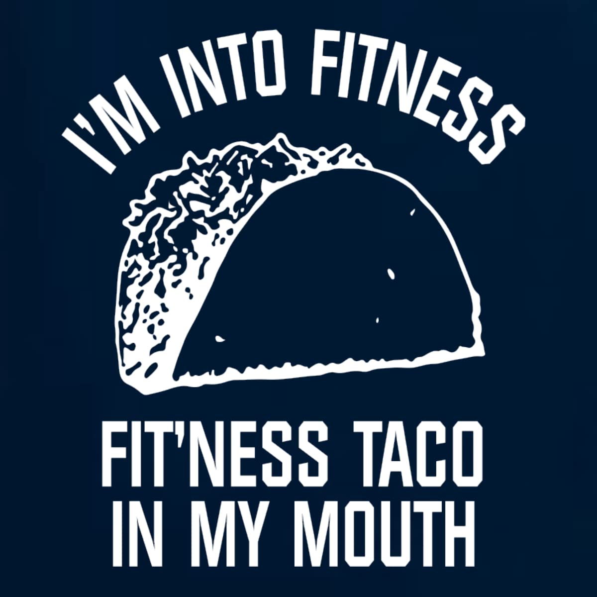 Funny Fitness Taco Graphic Tank Top for Men - Gym Workout Humor Shirt | Perfect for Bodybuilding, Weightlifting & Funny Gym Outfits
