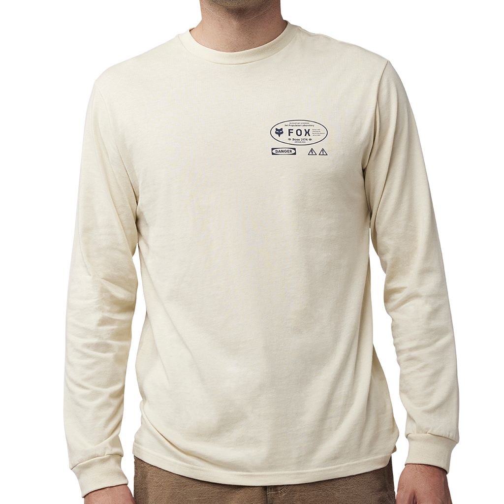 Men's Fox Print Long Sleeve T-Shirt - Comfortable Casual Shirt for Outdoor Adventures & Streetwear Fashion