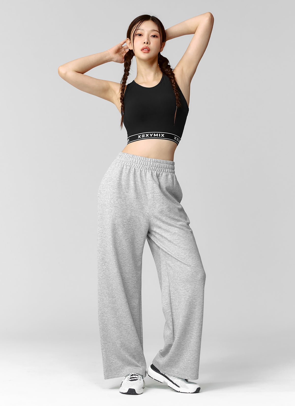 Premium Cotton Wide Leg Pants for Women - Soft & Breathable High Waist Palazzo Trousers - Perfect for Yoga, Lounge & Casual Wear