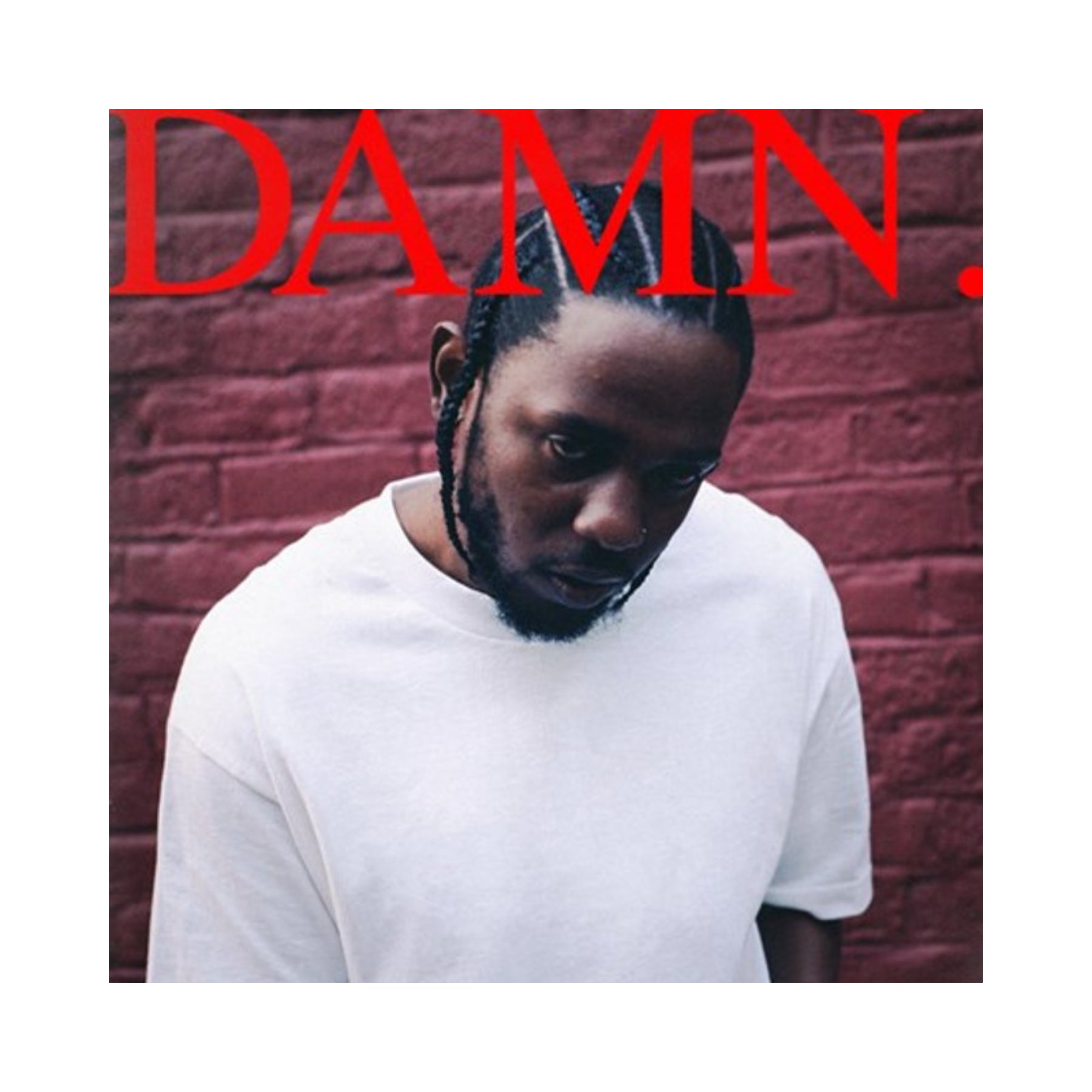 Kendrick Lamar DAMN. Vinyl 2LP Record Album - Limited Edition Hip Hop Music for Home Listening & Collector's Display