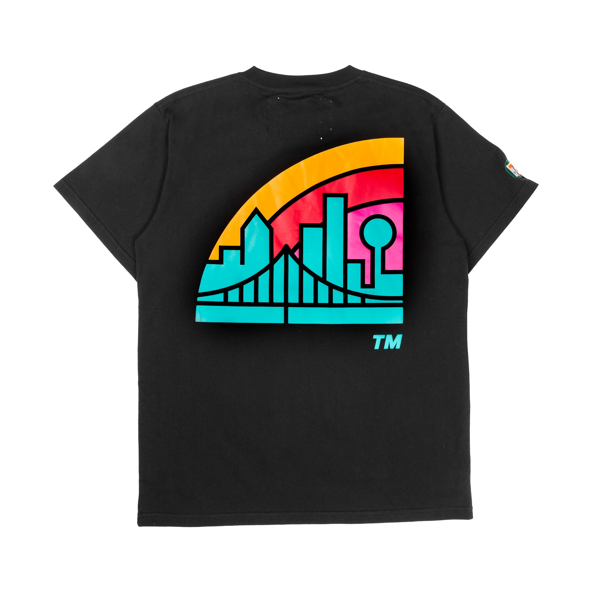 7 Eleven® x By Way of Dallas Skyline Graphic T-Shirt - Vintage Inspired Texas City Skyline Tee for Men & Women - Casual Streetwear for Urban Fashion & Travel