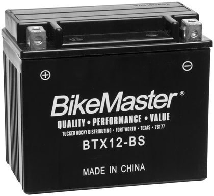 BIKEMASTER BATTERY 781350 BTX12-BS - High Performance Powersports Battery for Motorcycles, ATVs & UTVs - Perfect for Off-Road Adventures & Daily Commuting