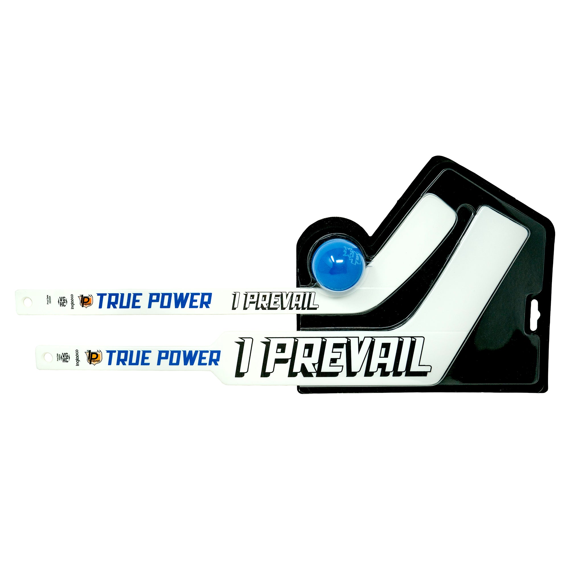 I Prevail Mini Hockey Stick Set - 2 Pack Kids Hockey Sticks for Indoor & Outdoor Play - Perfect for Street Hockey, Backyard Games & Sports Training