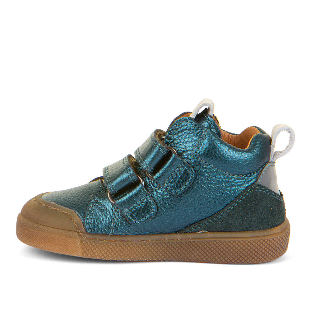 Froddo Kids' Rosario High Top Ankle Boots - Waterproof Winter Shoes for Boys & Girls | Outdoor Play, School, Snow & Casual Wear (Petroleum Color)