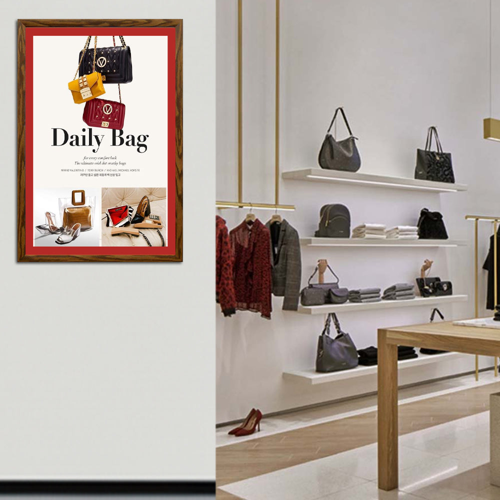 Premium 10x20 Designer Wood Snap Frames for Posters - 2 Wide Matboard Included - Perfect for Home Decor, Office Displays & Art Gallery Exhibitions
