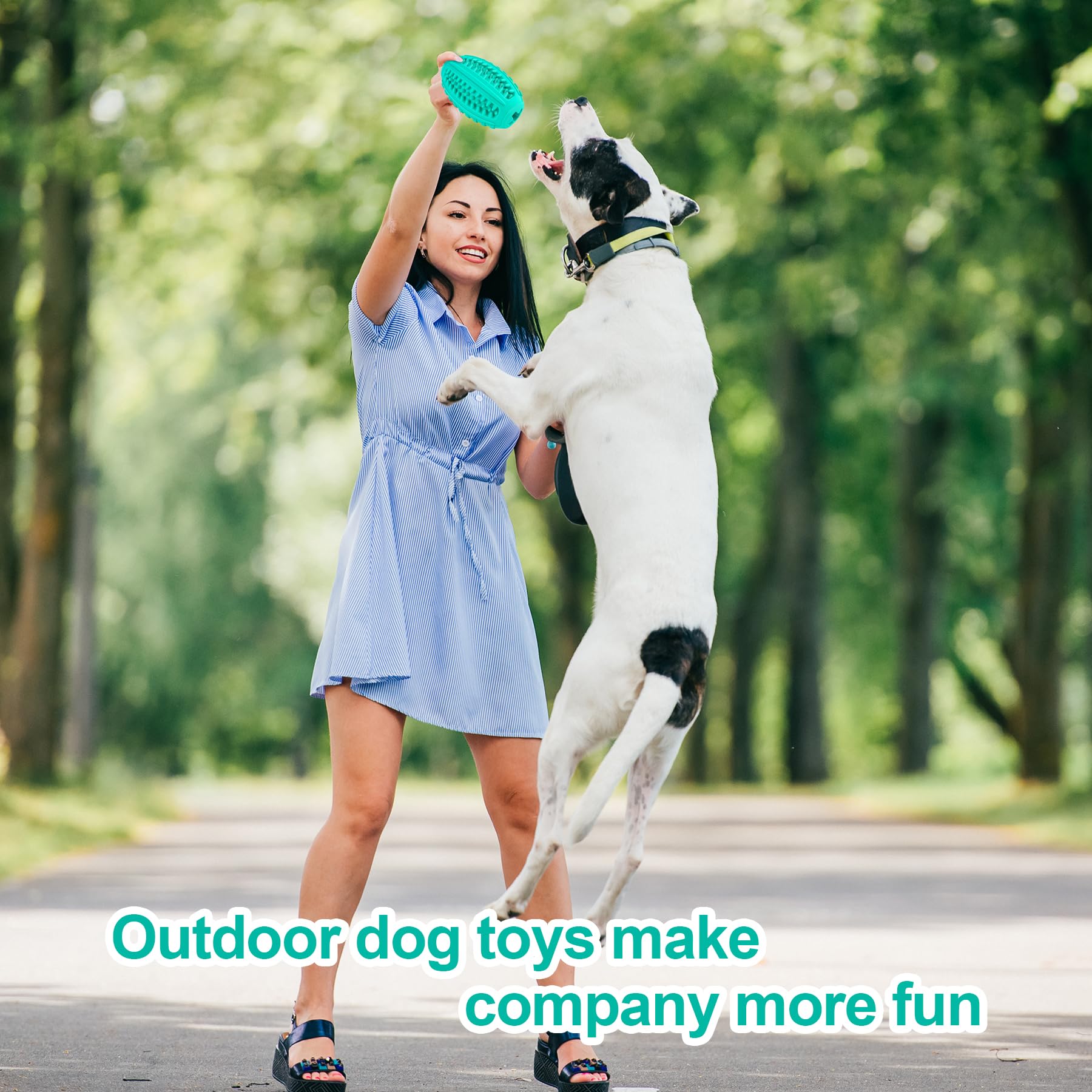 Durable Squeaky Dog Balls for Aggressive Chewers - Indestructible Chew Toy for Large Breed Dogs with Treat Dispenser - Interactive Super Chewer Ball for German Shepherds, Pitbulls & Labs - Perfect for Backyard Play, Training Rewards & Anxiety Relief