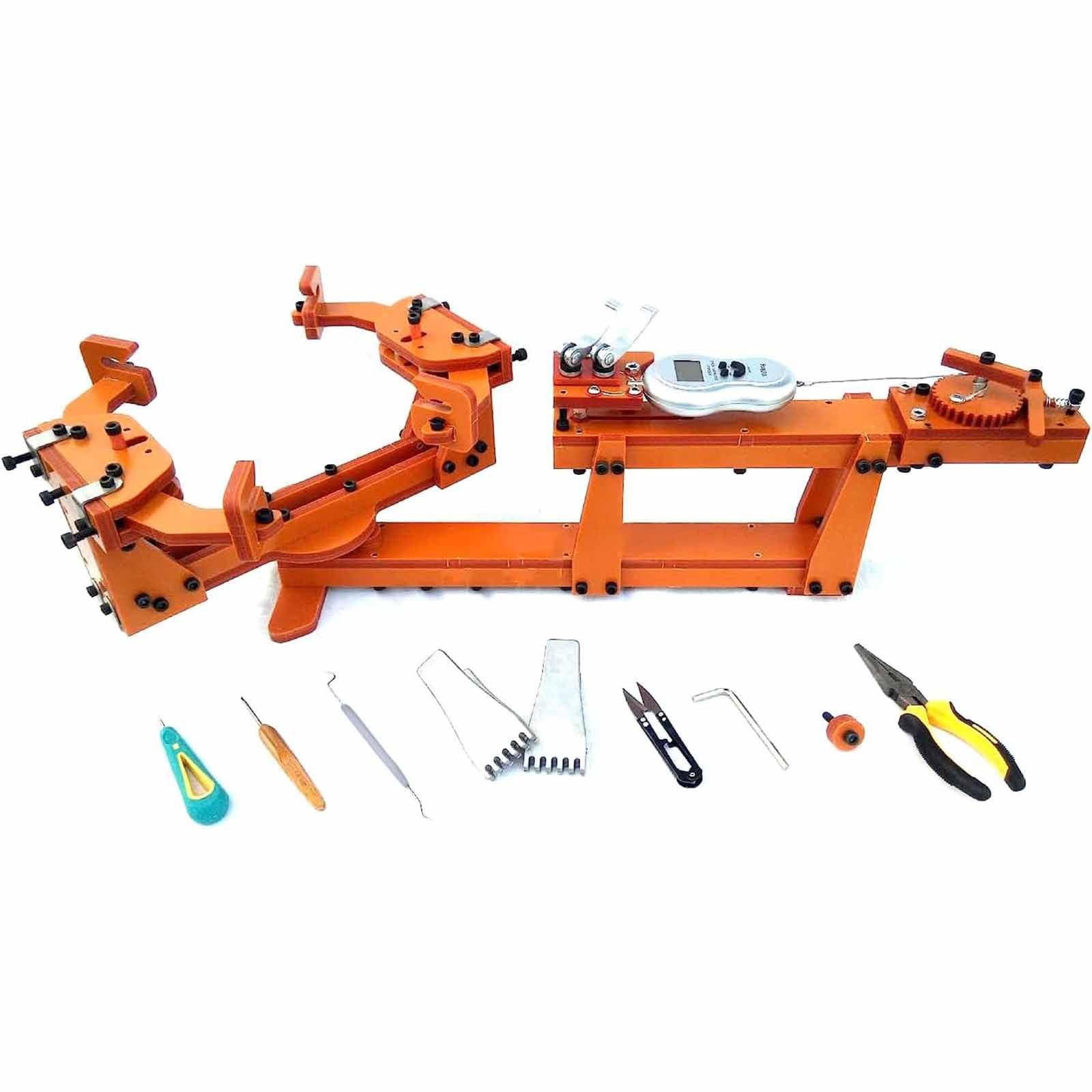 Professional 60lb Winch-Type Badminton Racket Stringing Machine | DIY Tennis, Squash & Badminton Stringer Tool | Perfect for Home Use & Sports Equipment Maintenance