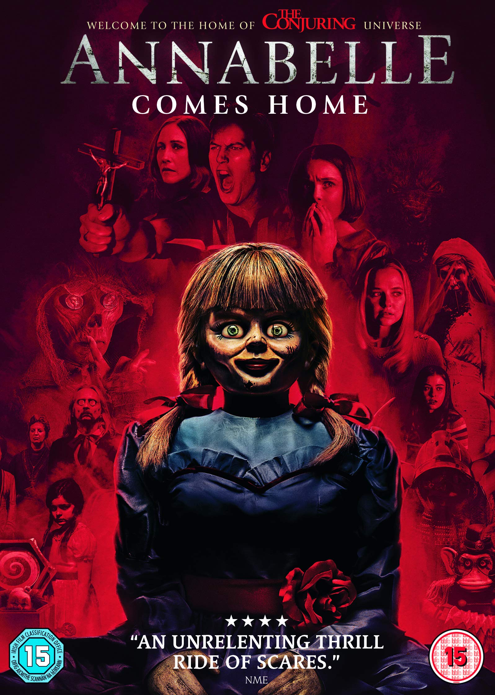 Annabelle Comes Home (2019) Horror Movie DVD - Perfect for Halloween Movie Nights & Horror Film Collections