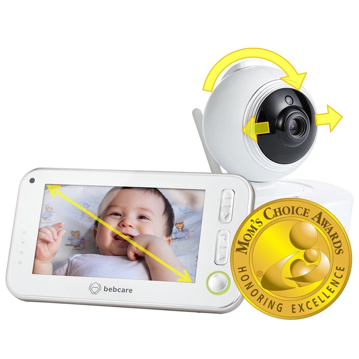 Bebcare Motion Smart Video Baby Monitor with 4.3