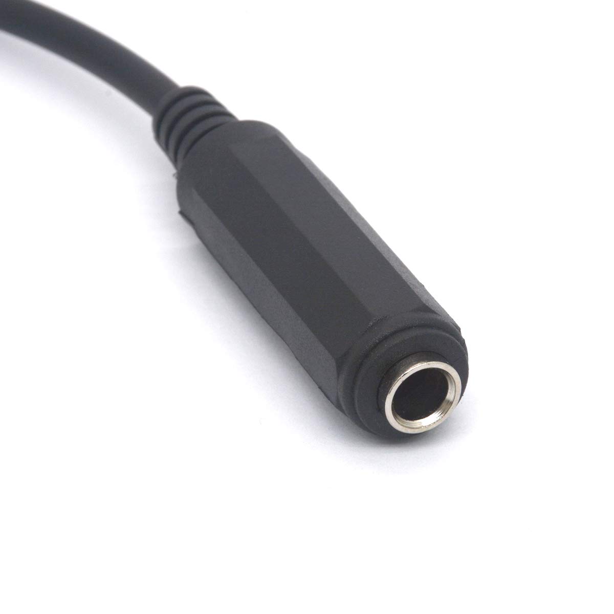 6.35mm Right Angle Male to Female Stereo TRS Cable - 1/4 Inch Headphone Extension Cord for Guitar, AMP, Synth, Amplifier, Speaker & Piano - Perfect for Home Studio, Live Performances & Audio Equipment Connections