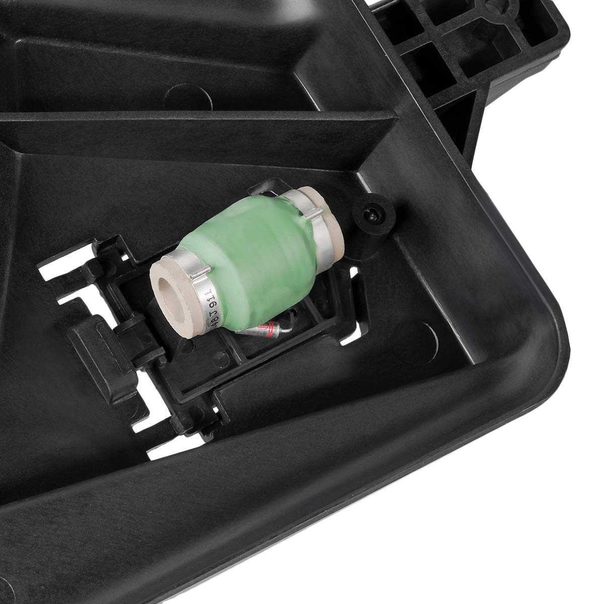 DNA MOTORING OEM-RF-0076 Black Radiator Cooling Fan - Direct Replacement for 2008-2016 Dodge Grand Caravan & Chrysler Town & Country 3.6L V6 - Improved Cooling Efficiency - Perfect for Engine Overheating Prevention & Summer Driving