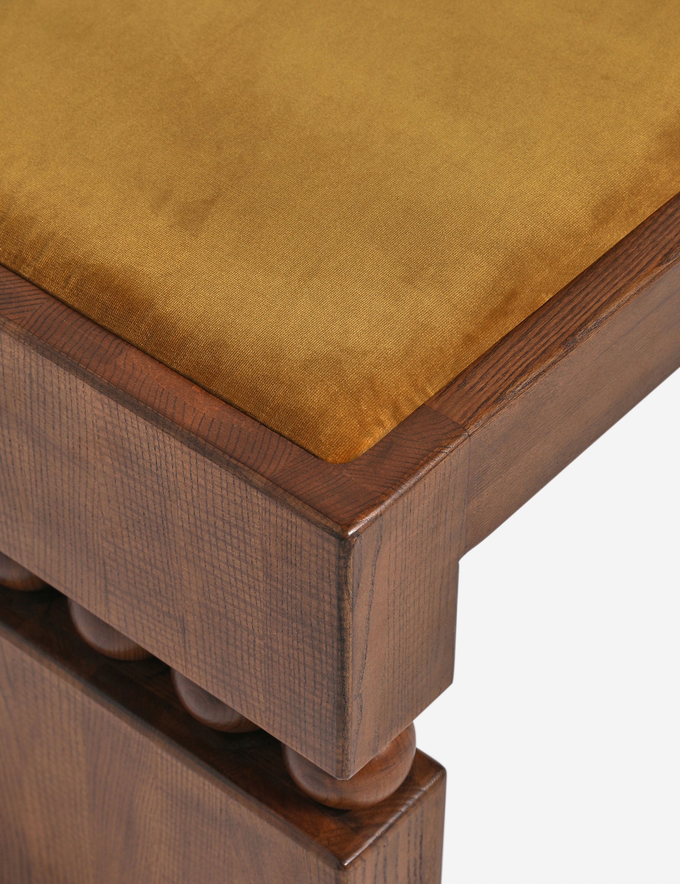 Carly Cushnie Ceiba Bench - Modern Wooden Bench for Living Room, Bedroom, or Entryway - Stylish and Functional Home Decor