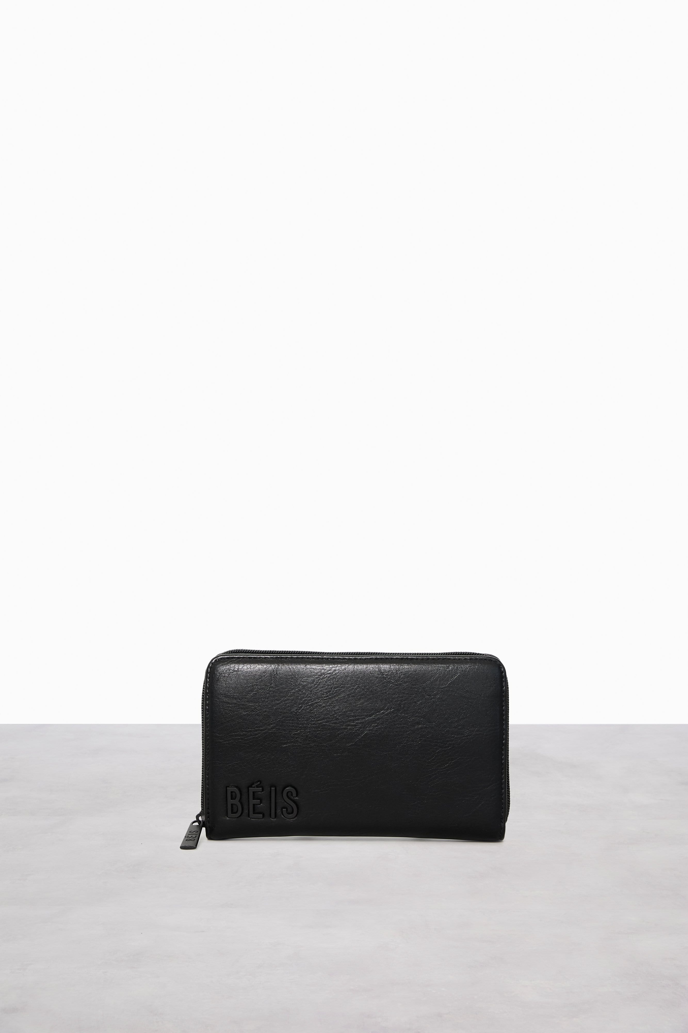 Premium Black Travel Wallet for Men & Women - RFID Blocking Secure Passport Holder - Perfect for Airports, Vacations & Business Trips