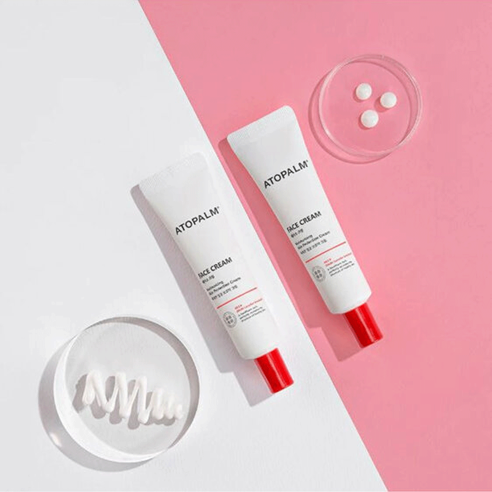 ATOPALM Moisturizing Face Cream 35ml - Hydrating & Nourishing Skincare for Dry & Sensitive Skin | Perfect for Daily Use & Nighttime Routine