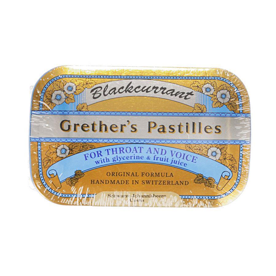GRETHER'S GP Blackcurrant Original 110g - Delicious Blackcurrant Candy for Gifts, Parties & Everyday Treats