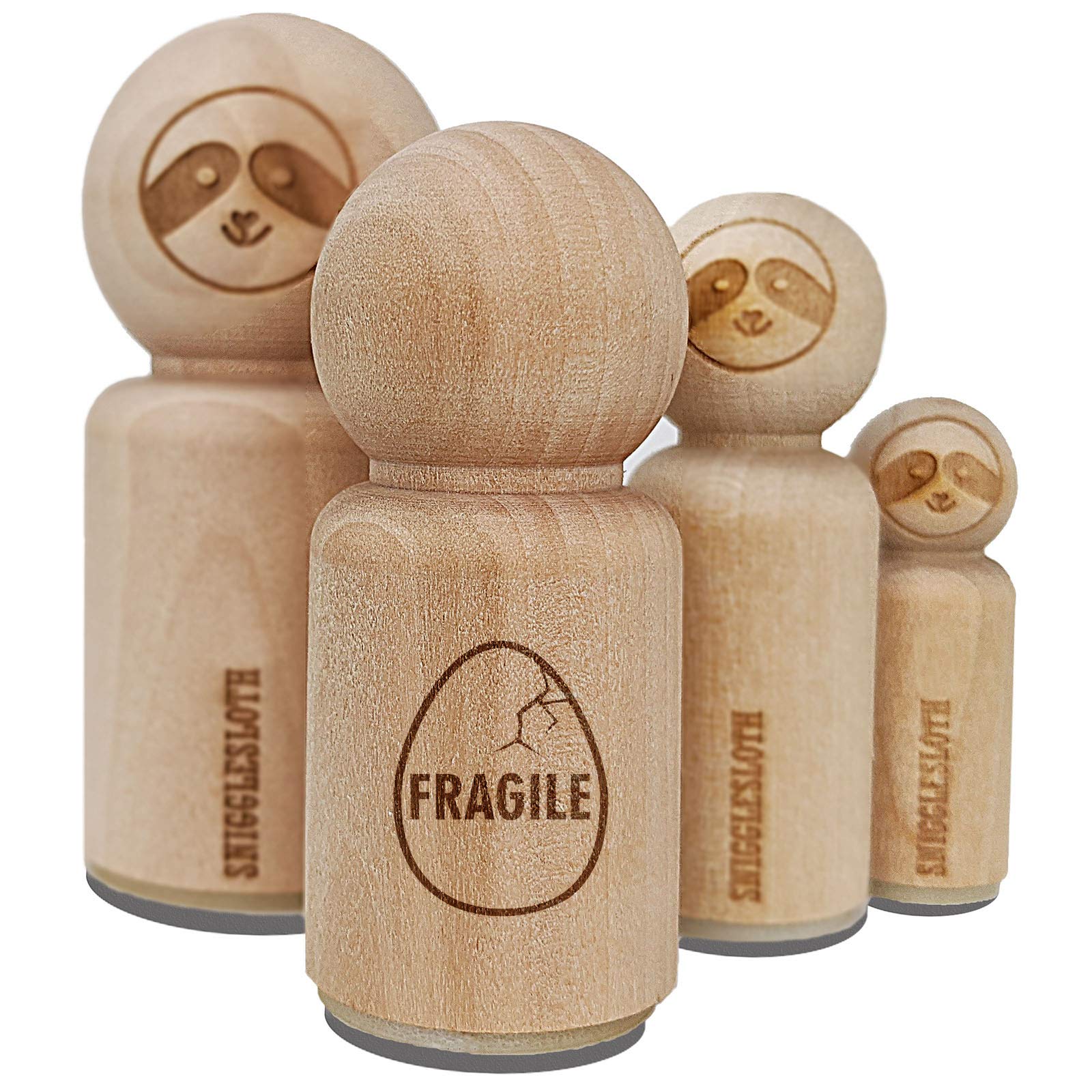 1 Inch Medium Fragile Cracked Chicken Egg Rubber Stamp for DIY Crafting, Scrapbooking & Planner Decoration - Perfect for Easter, Spring Projects & Handmade Cards