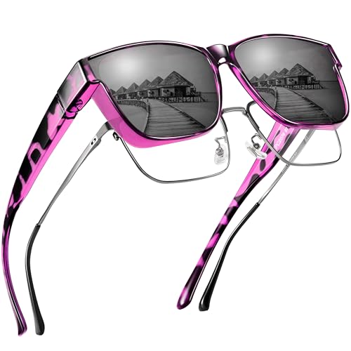 A05 Glossy Purple Tortoise Frame/Grey Lens