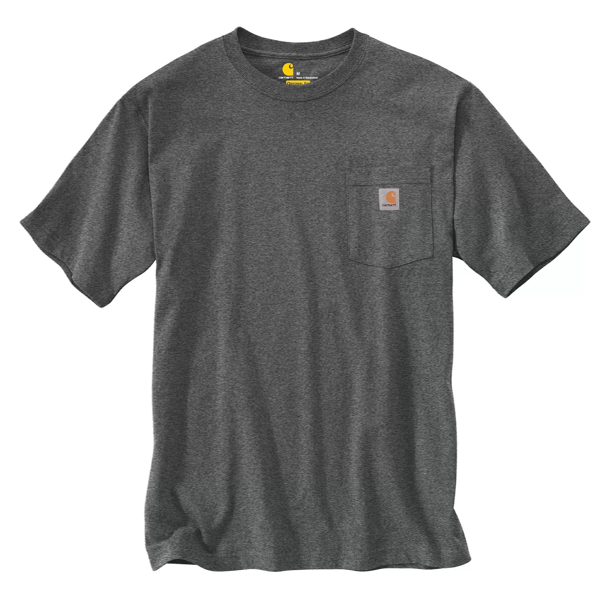 Carhartt® Men's Short Sleeve T-Shirt - Durable Cotton Work Shirt for Construction, Outdoor & Casual Wear