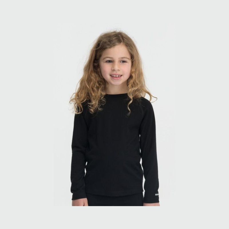 Icebreaker 200 Oasis Kids Merino Wool Thermal Top & Leggings Set - Warm Winter Base Layer for Outdoor Activities, Skiing, and Cold Weather Adventures