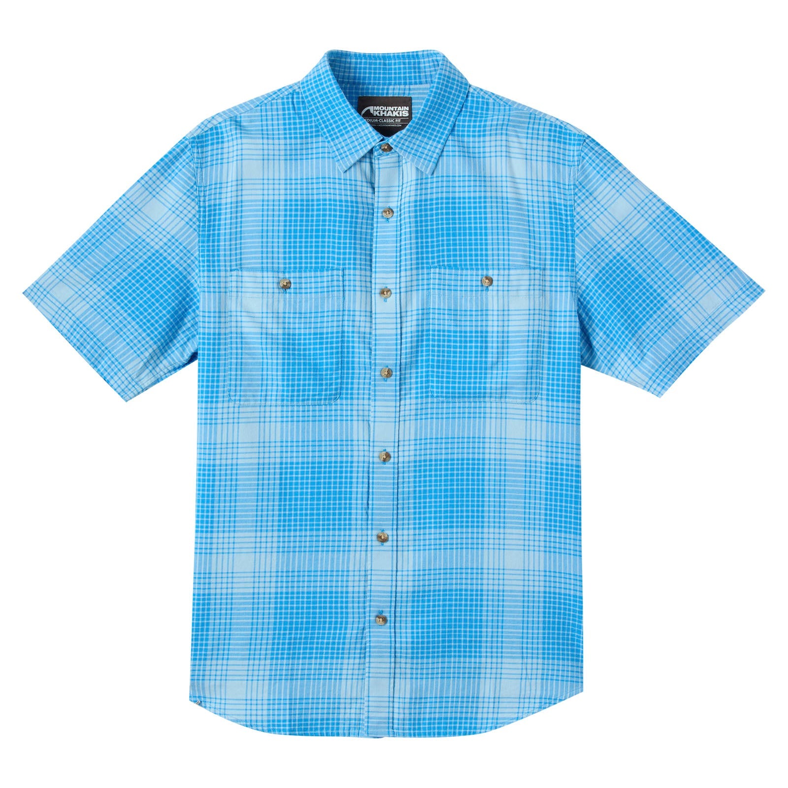 Men's Nebo Short Sleeve Woven Shirt | Casual Button Down Shirt for Men | Breathable & Lightweight Summer Shirt | Perfect for Office, Travel & Outdoor Activities