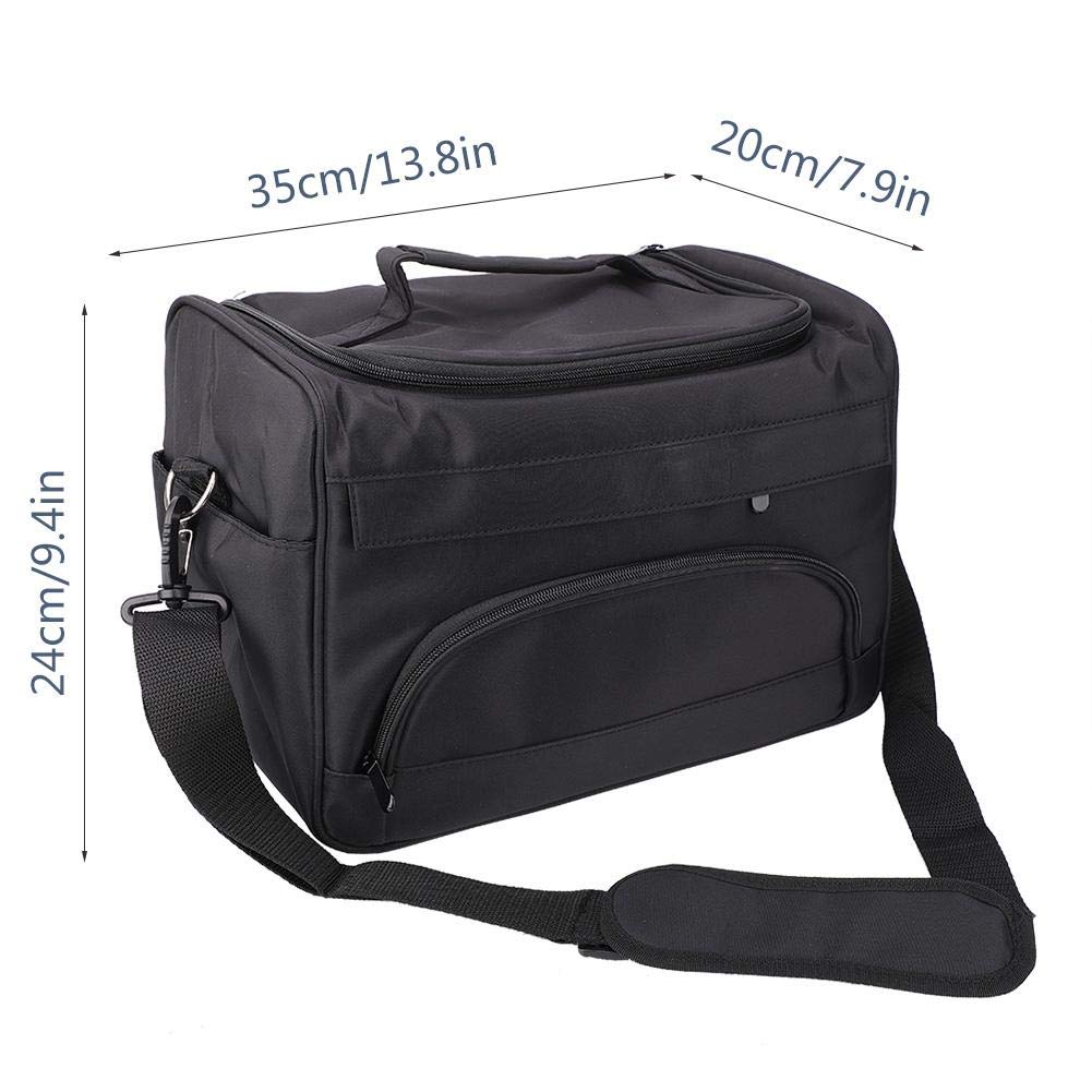 Professional Salon Barber Bag - Portable Hairstyling Case with Scissors & Comb Holder - Travel Cosmetic Organizer for Hairdressers, Stylists & Beauty Professionals - Perfect for Salon Work, Mobile Services & Travel