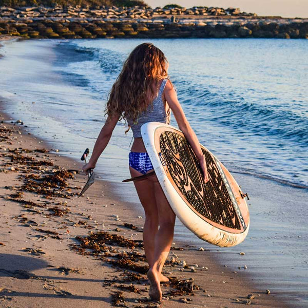 Pau Hana 10' Oahu Stand Up Paddle Board (SUP) - Premium Inflatable SUP for All Skill Levels - Perfect for Surfing, Yoga & Ocean Adventures
