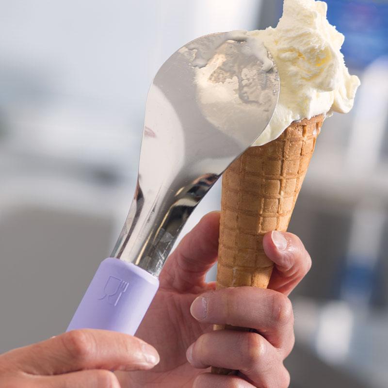Premium Stainless Steel Gelato & Ice Cream Spatula - Professional Kitchen Tool for Scooping, Spreading & Serving - Perfect for Desserts, Bakeries & Ice Cream Shops