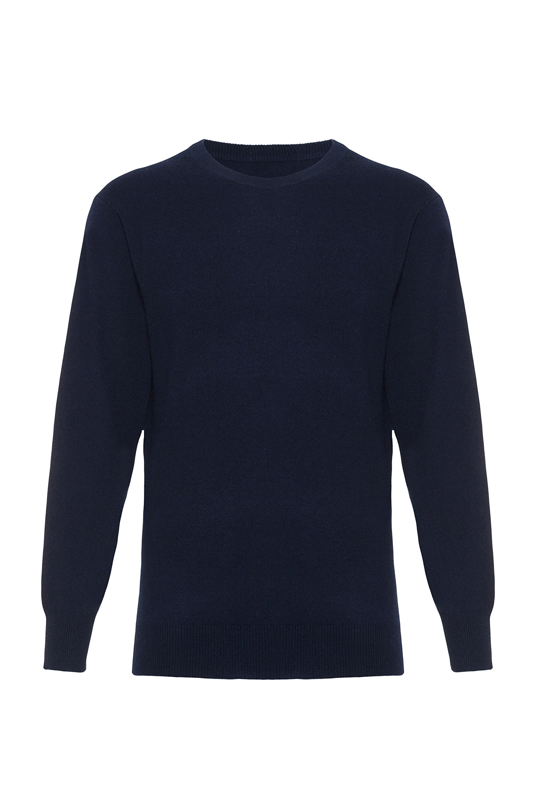 Premium Men's Cashmere Sweater - Soft Round Neck Pullover for Winter, Fall & Casual Wear | Warm & Comfortable Knitwear for Office, Travel & Everyday Outfits