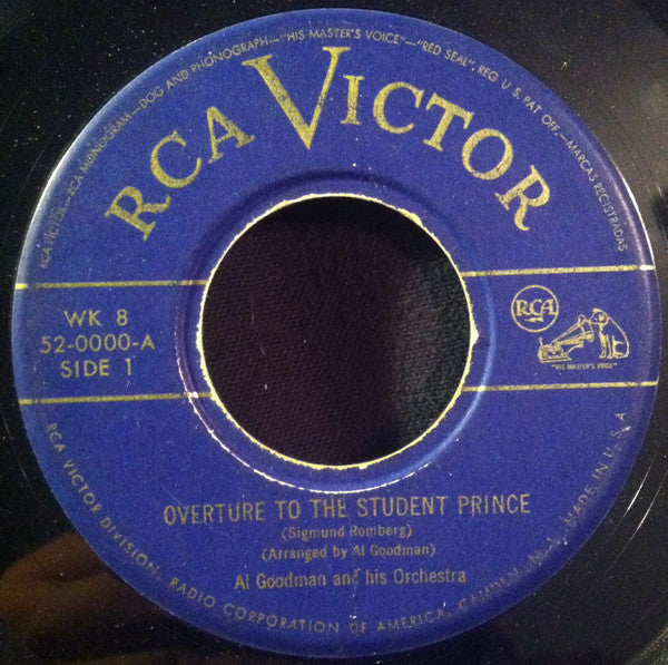 Al Goodman And His Orchestra - The Student Prince (4x7