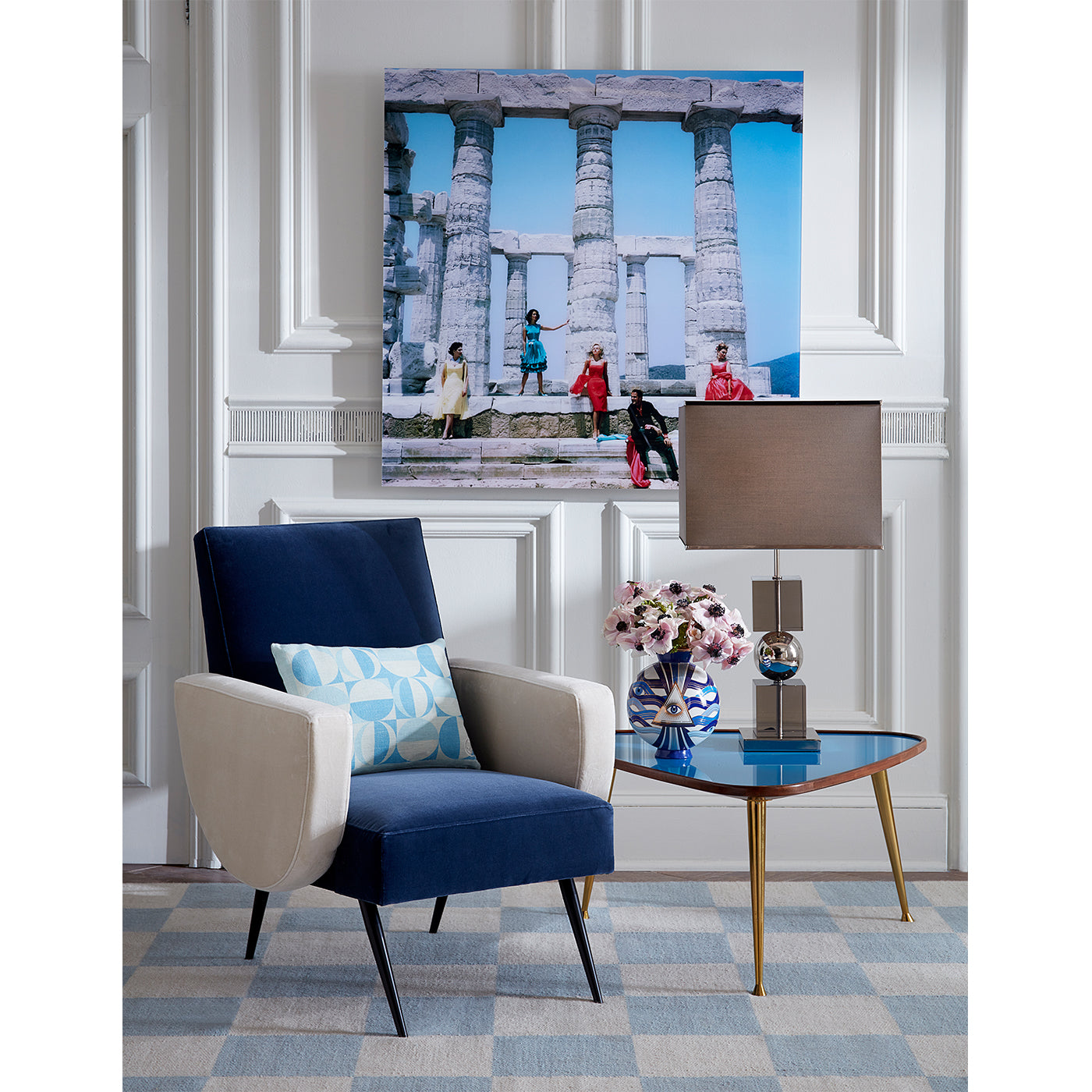 Philippe Lounge Chair - Modern Comfortable Accent Chair for Living Room, Bedroom & Office - Perfect for Relaxing, Reading & Decor