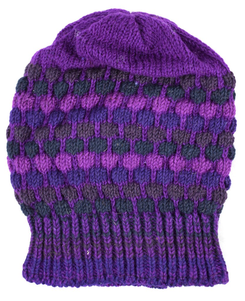 Warm Fleece-Lined Knit Beanie Hat for Men & Women - Soft Gheri Wool Winter Hat in Multiple Colors - Perfect for Skiing, Snowboarding & Outdoor Activities
