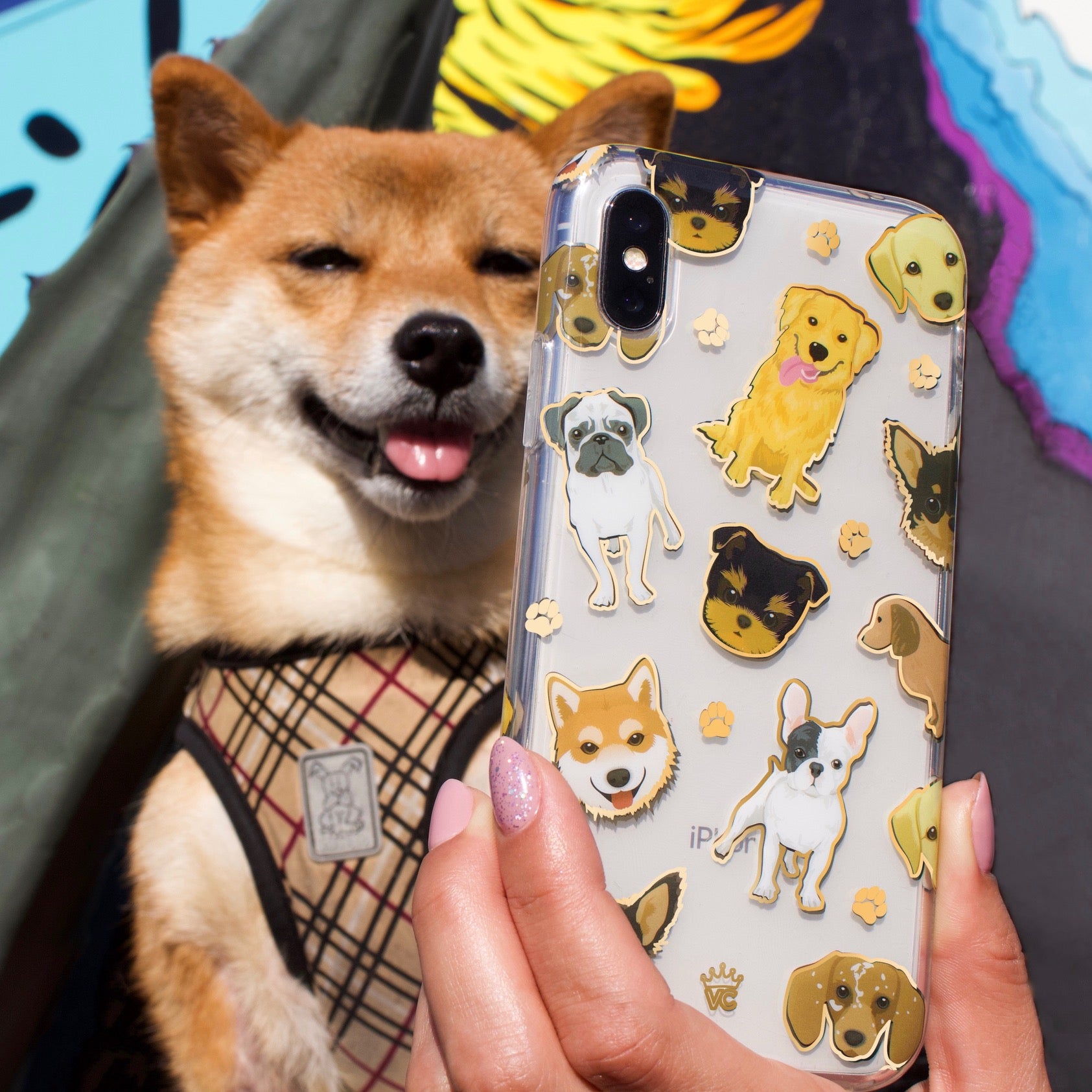 Clear iPhone Case for Dogs - Durable Pet-Friendly Phone Cover for Dog Lovers - Perfect for Outdoor Adventures, Walks, and Pet Photography