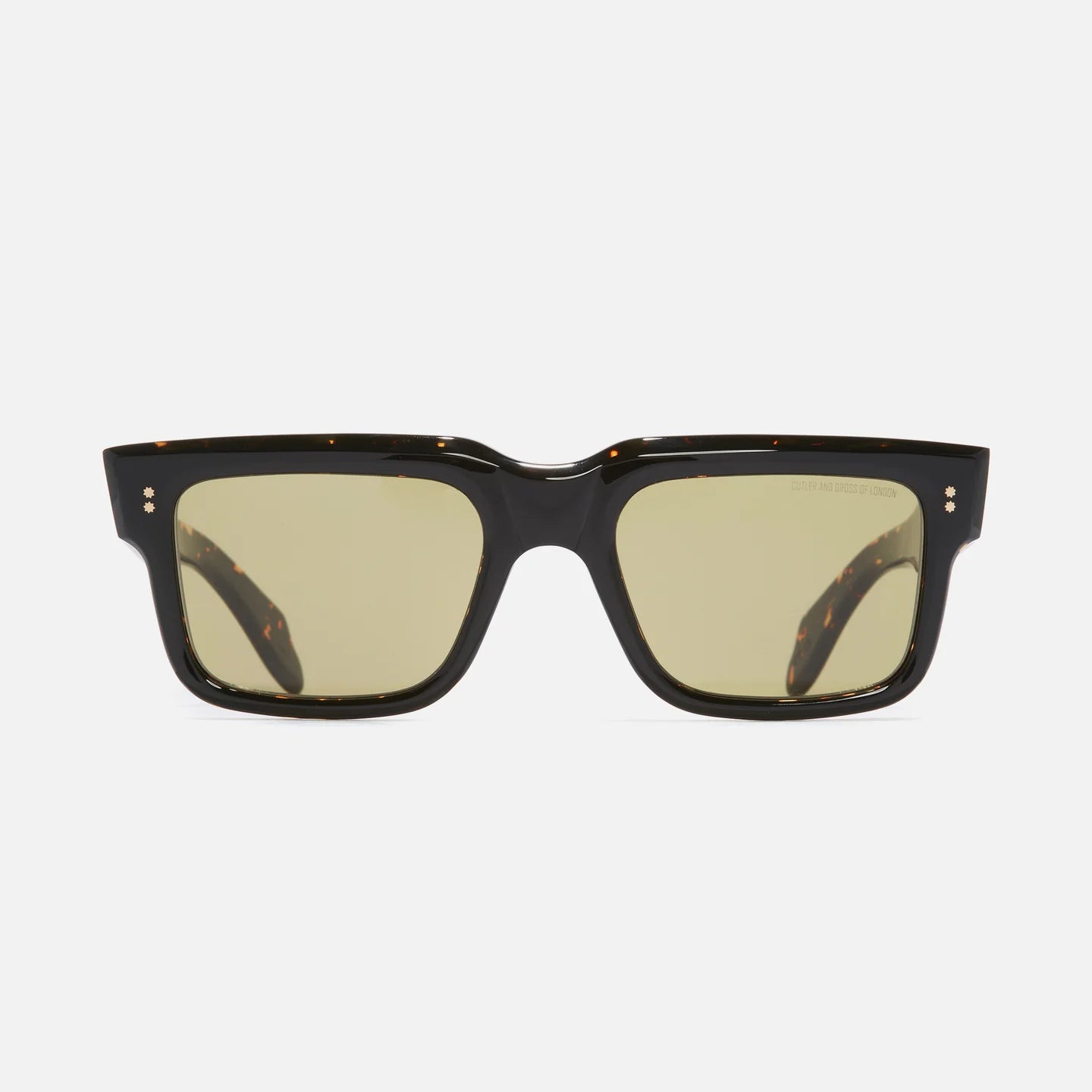 Cutler and Gross 1403 02 Havana Tortoise Acetate Sunglasses – Stylish UV Protection for Women & Men – Perfect for Beach, Driving & Outdoor Activities