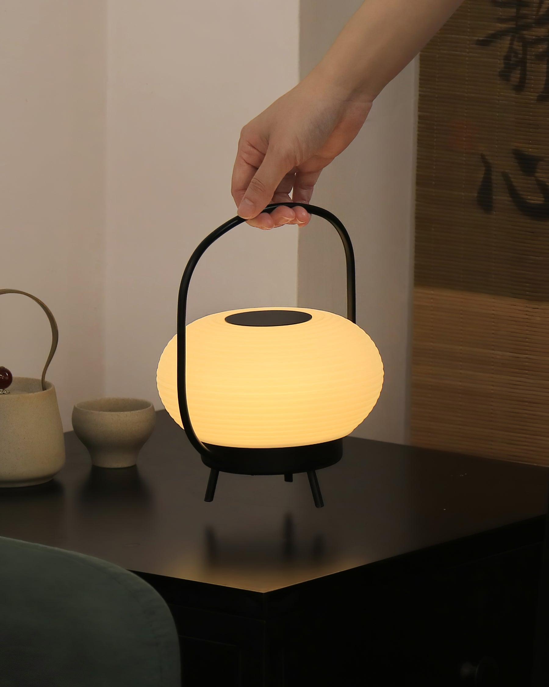 Portable Table Light - Rechargeable LED Desk Lamp with Adjustable Brightness for Reading, Studying, and Office Work