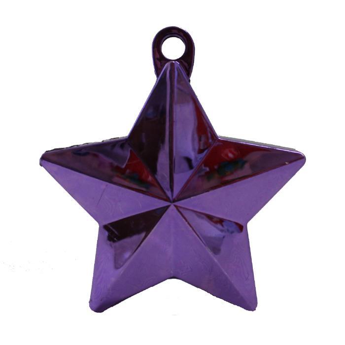 Purple Star Balloon Weight