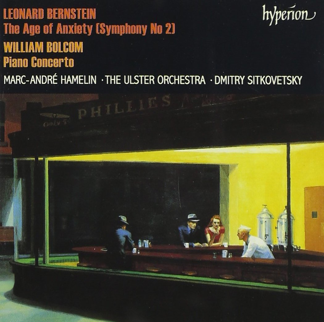Leonard Bernstein: The Age of Anxiety Symphony No. 2 & William Bolcom: Piano Concerto - Classical Music Masterpieces for Concert Halls and Home Listening