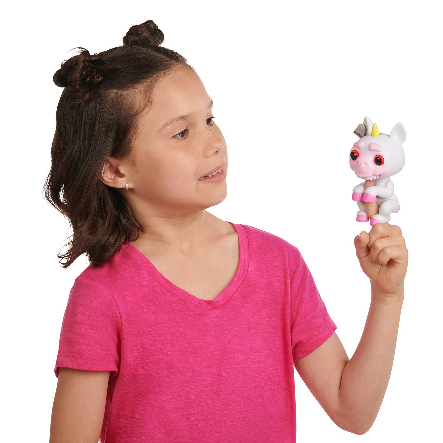 WowWee Grimlings Unicorn - Interactive Plush Animal Toy for Kids, Light-Up & Sound Effects, Perfect Gift for Girls & Boys - Playtime, Birthday, Christmas Gifts