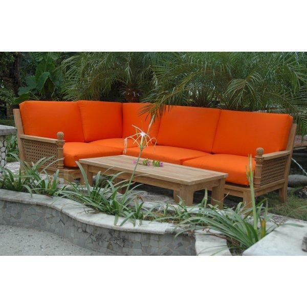 Luxury 5-Piece Modular Sectional Sofa Set - Modern Living Room Furniture for Home & Office Use