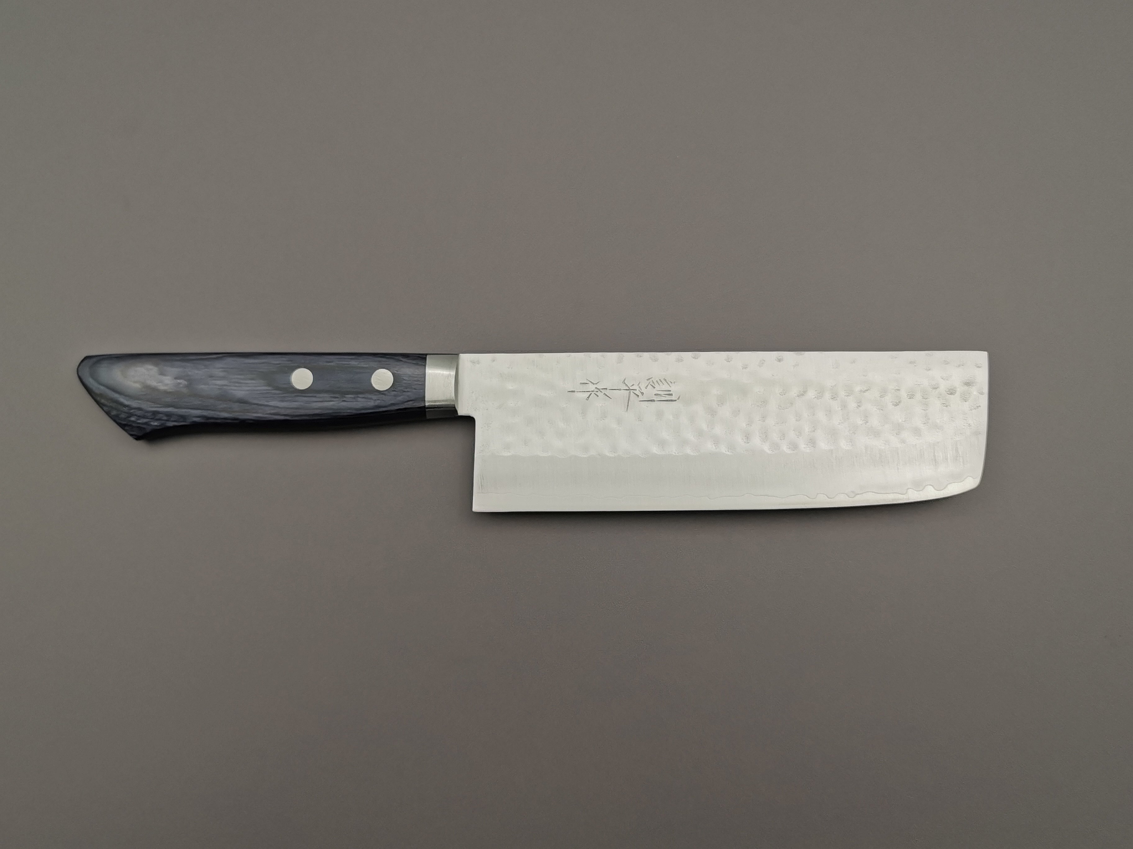 Masutani V1 Nakiri Japanese Vegetable Knife - High Carbon Stainless Steel Blade for Precise Chopping, Slicing, and Dicing - Perfect for Home Chefs and Professional Kitchens