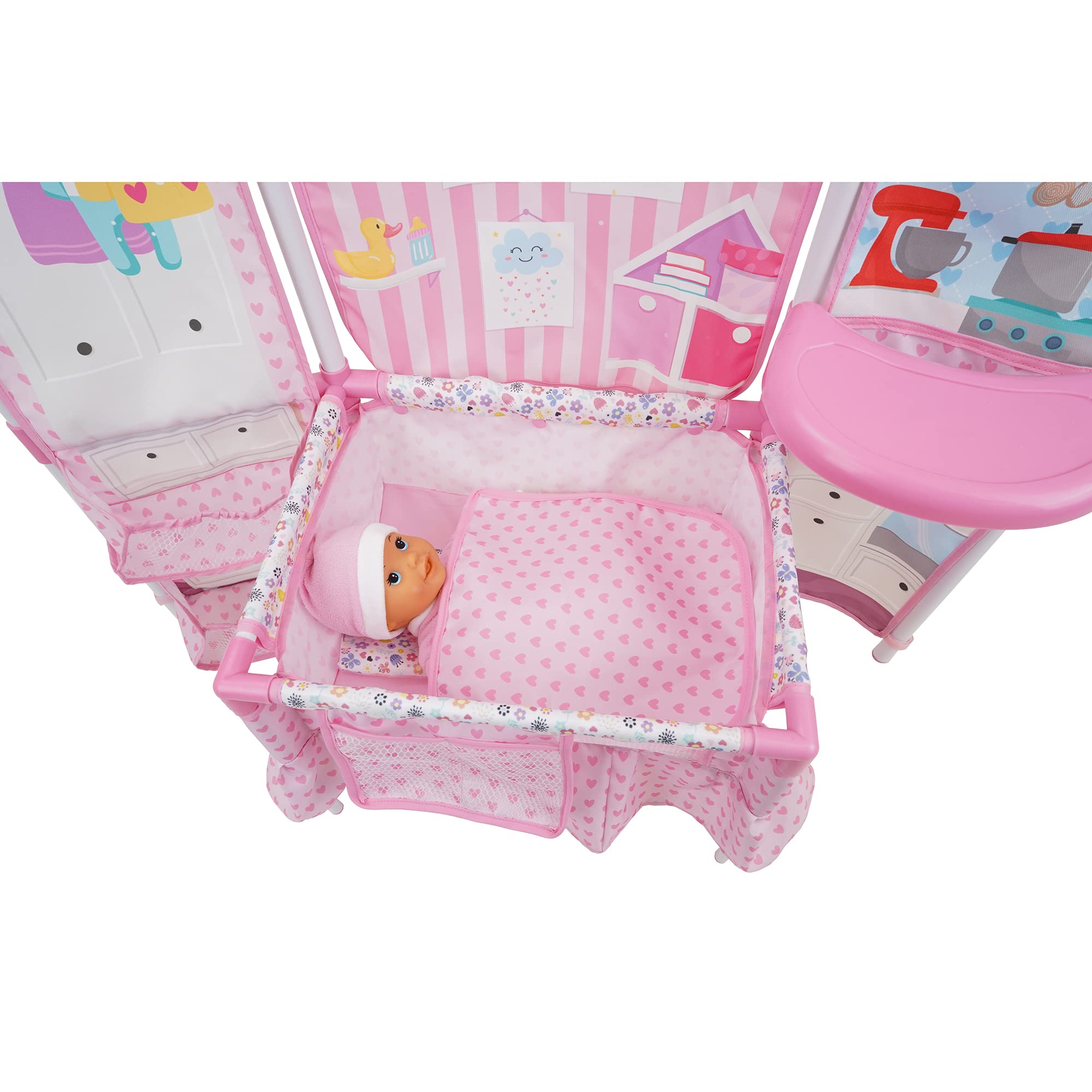 509 Crew BnB Pink Doll Furniture Set - 14