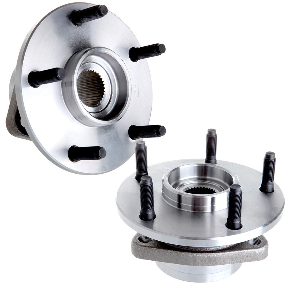 ECCPP Front 5 Lugs Wheel Bearing & Hub Assembly Compatible with 1994-1999 Dodge Ram 1500 - Replacement Part #515006 - Perfect for Off-Roading & Heavy-Duty Towing