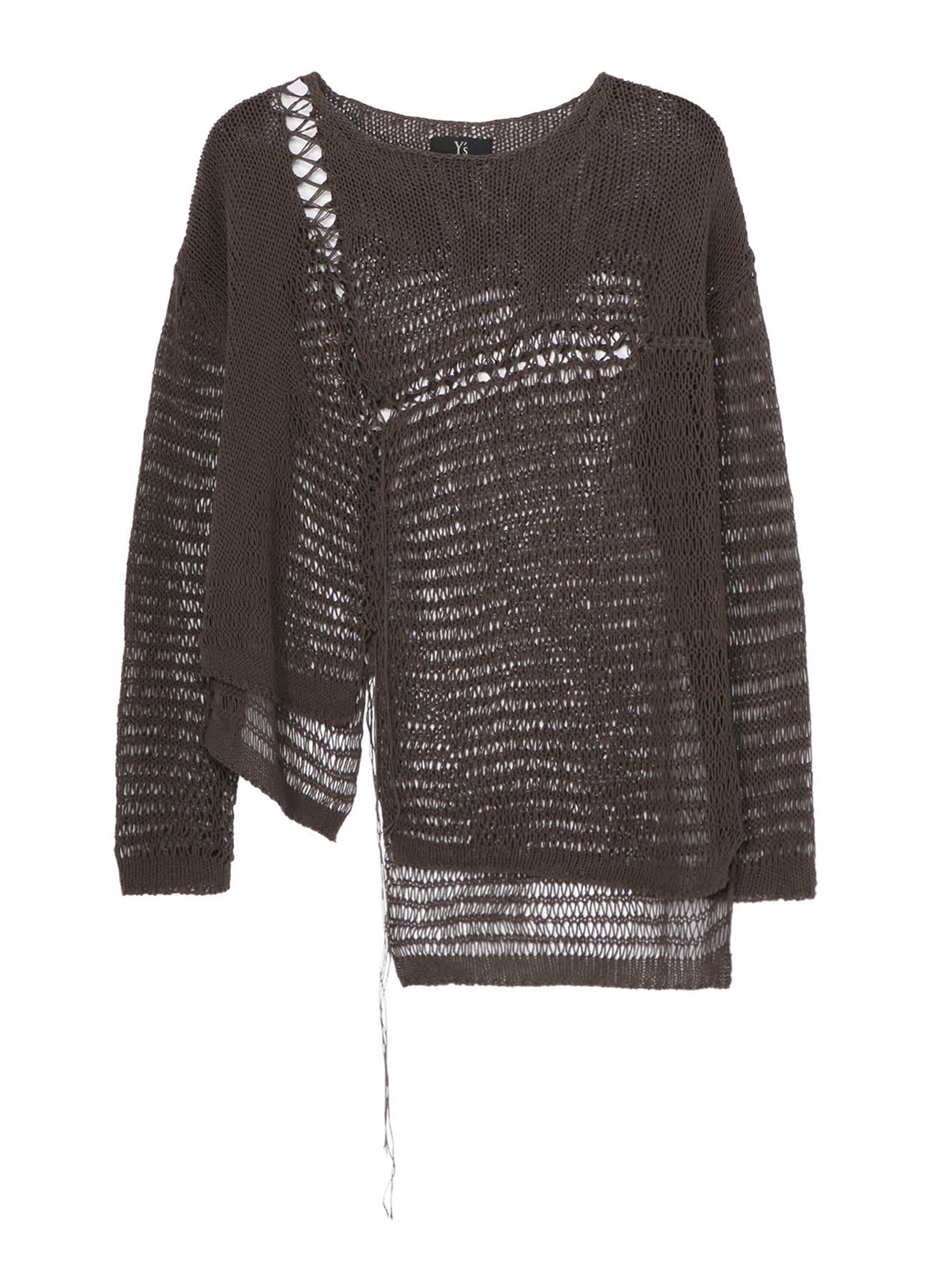 Asymmetrical Long Sleeve Knit Sweater for Women - Trendy Loose Fit Pullover for Fall & Winter - Perfect for Casual Outings, Office Wear, and Coffee Dates