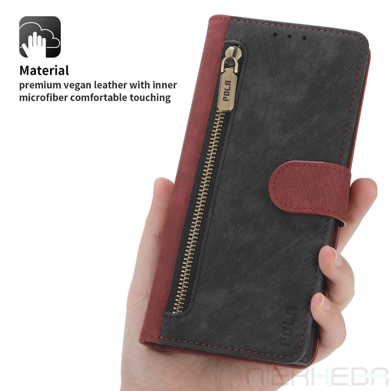 Samsung Galaxy A24 Anti-Theft Leather Phone Case with Brush Texture - Perfect for Travel, Commuting & Daily Protection