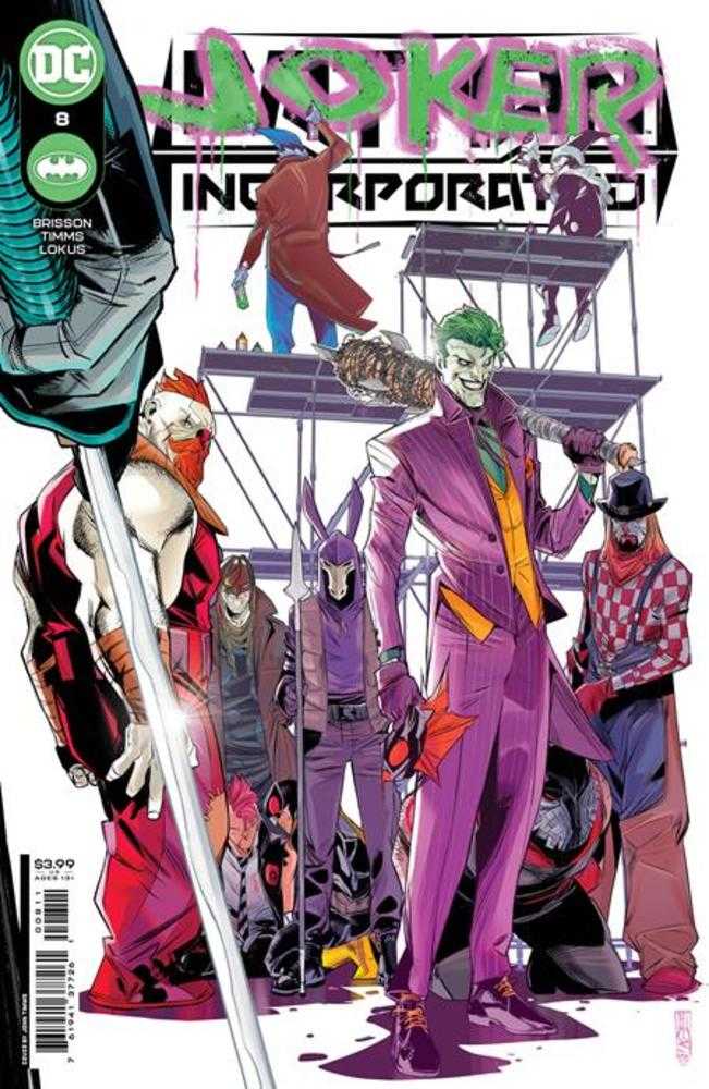 Batman Incorporated #8 Cover A by John Timms - DC Comics Collectible - Perfect for Superhero Fans & Comic Book Collectors