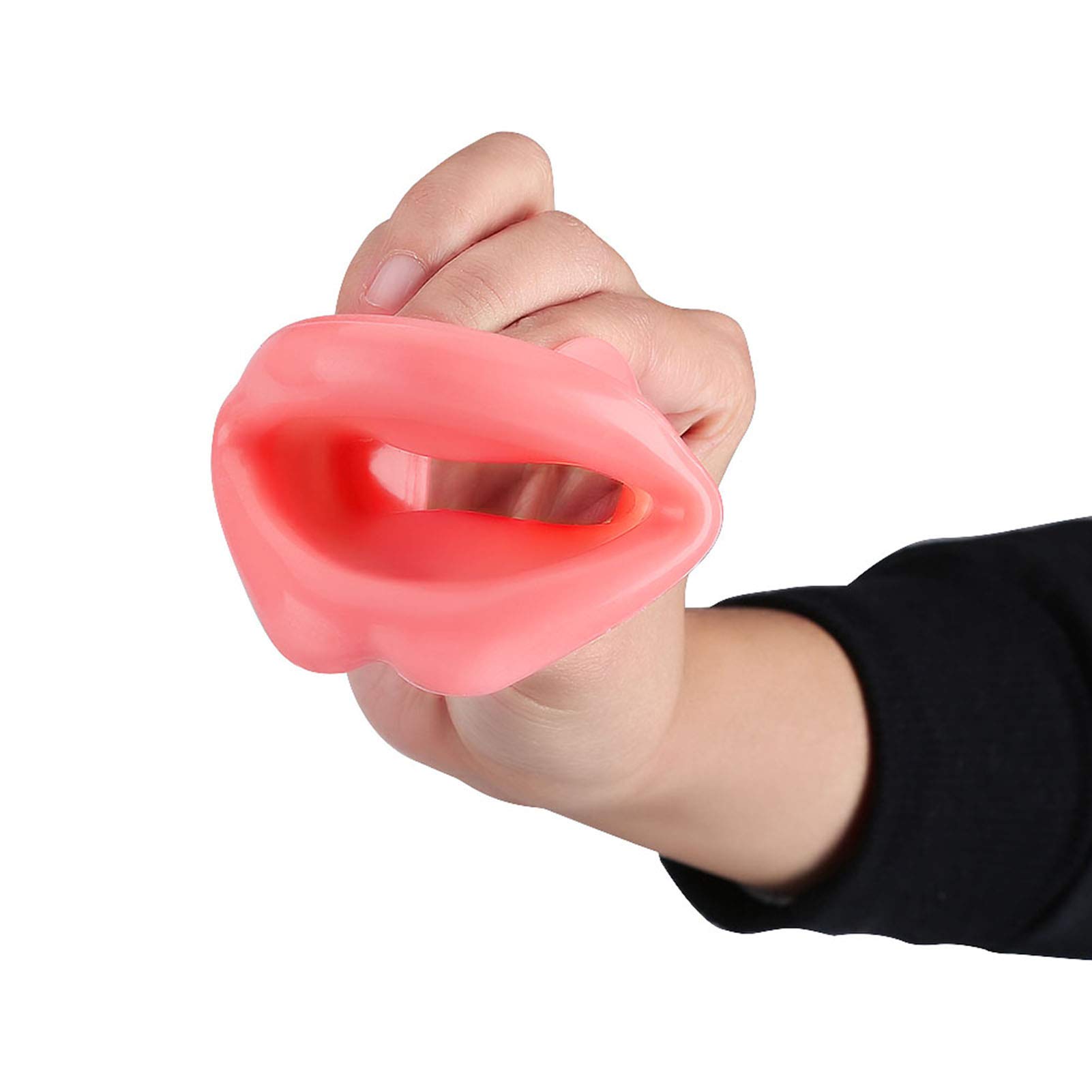 **Silicone Face Slim Exerciser - Lip & Jaw Muscle Trainer for Face Lifting, Tightening & Anti-Wrinkle | Portable Facial Workout Tool for Home & Travel**    *(Use for toning facial muscles, reducing wrinkles, and enhancing jawline at home, gym, or on-the-go.)*