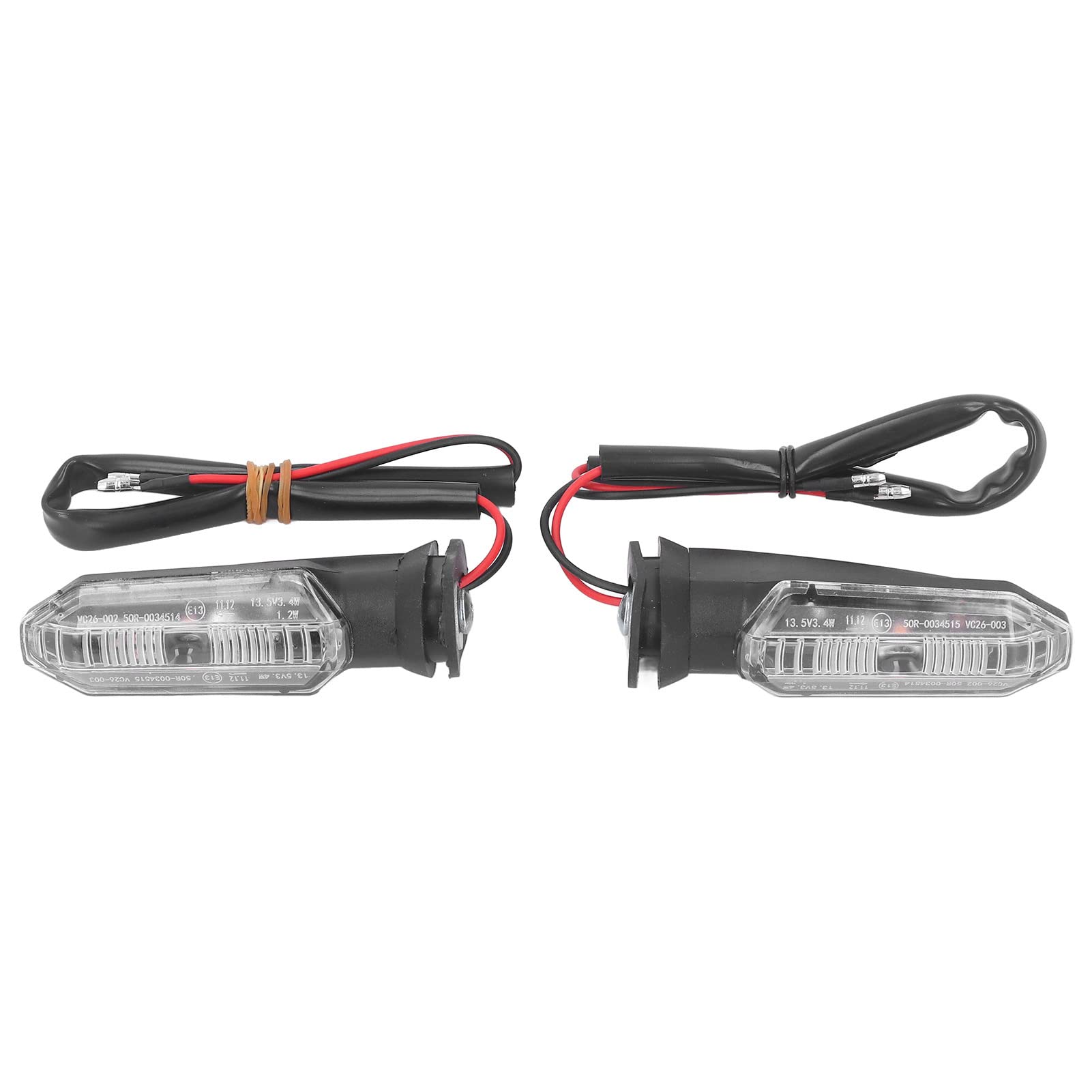 Bright LED Motorcycle Turn Signal - Easy Install Blinker for Motorbikes | Day & Night Riding