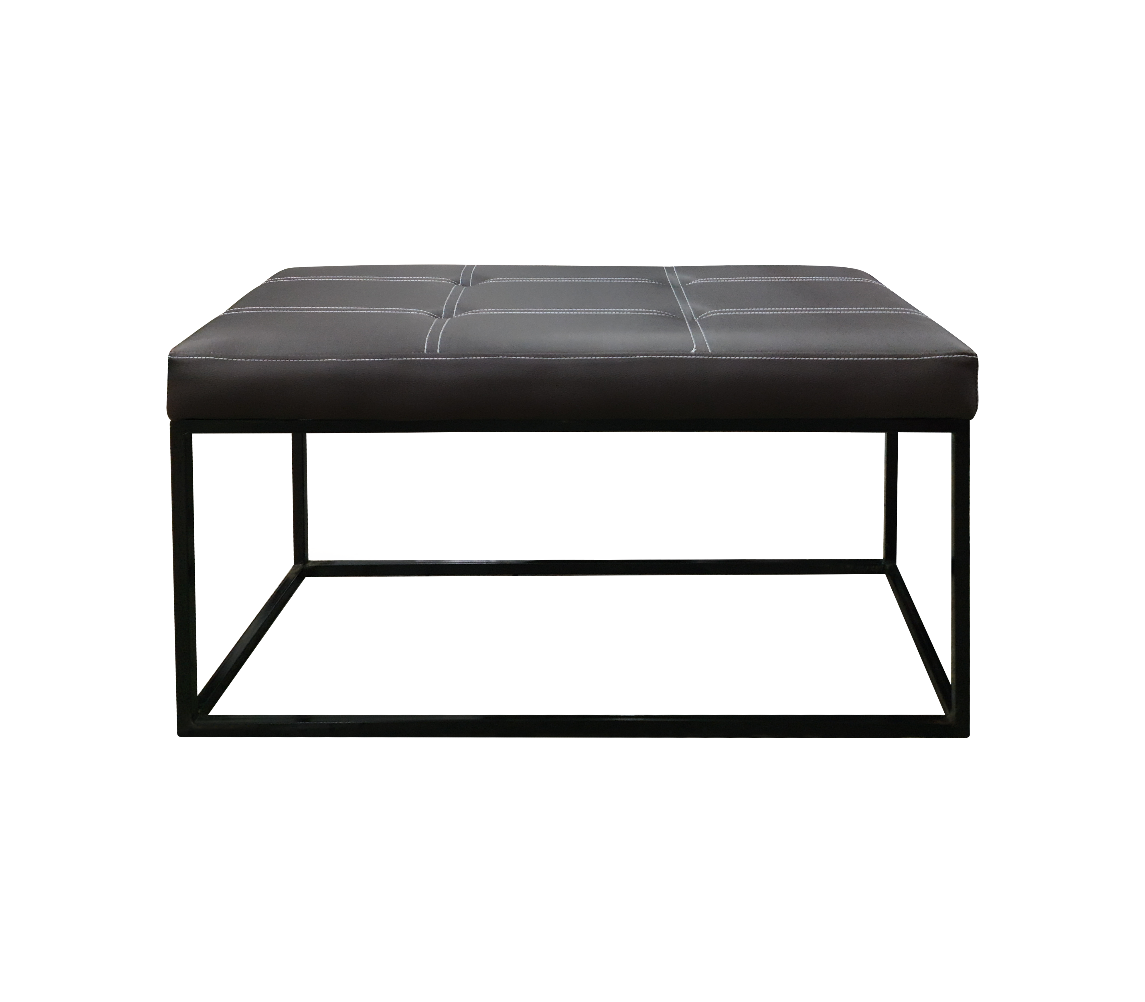 Powerfik 100x43cm Bed Bench with Metal Base & Bipiel Cushion - Stylish Footstool for Bedroom, Living Room, or Entryway Seating
