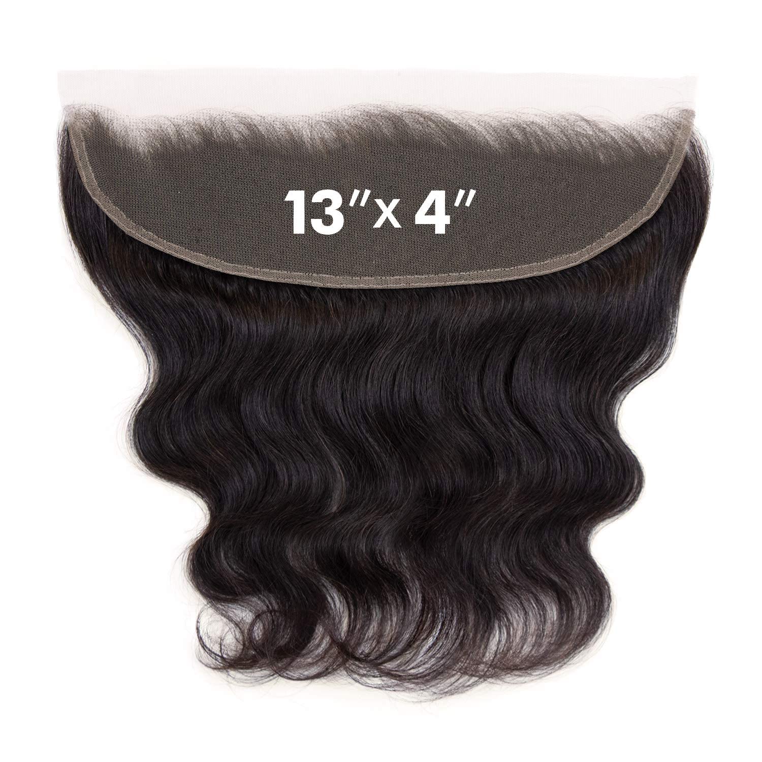 Sensationnel Human Hair Extensions - 13x4 Lace Frontal with Body Wave & 12